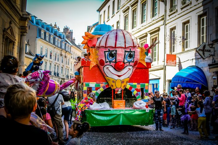 photo de char du Carnaval de Besançon 2017 d'Emmanuelle Rochard
