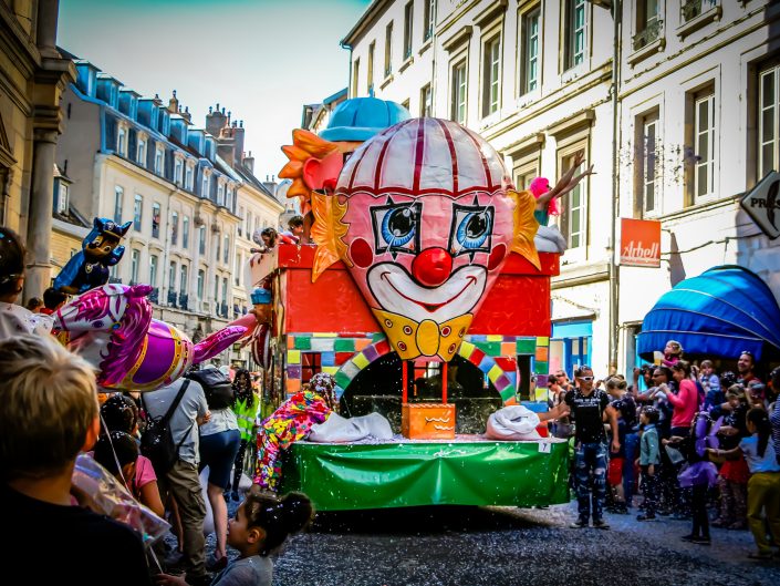 photo de char du Carnaval de Besançon 2017 d'Emmanuelle Rochard