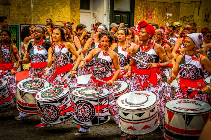 photo de la parade au Carnaval de Notting Hill – Londres 2016 d'Emmanuelle Rochard