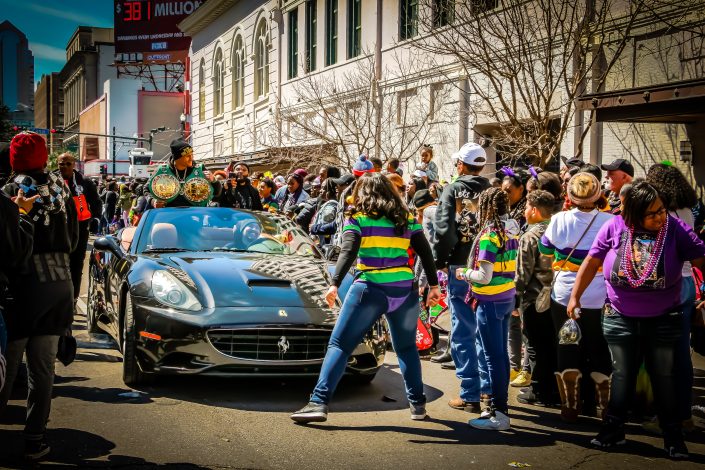 photo de la parade du Carnaval de la Nouvelle-Orléans 2019 d'Emmanuelle Rochard