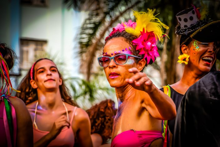 photo de la parade du Carnaval de Rio 2017 d'Emmanuelle Rochard