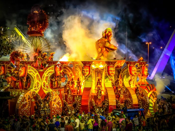 photo de chars du Carnaval de Rio 2017 d'Emmanuelle Rochard