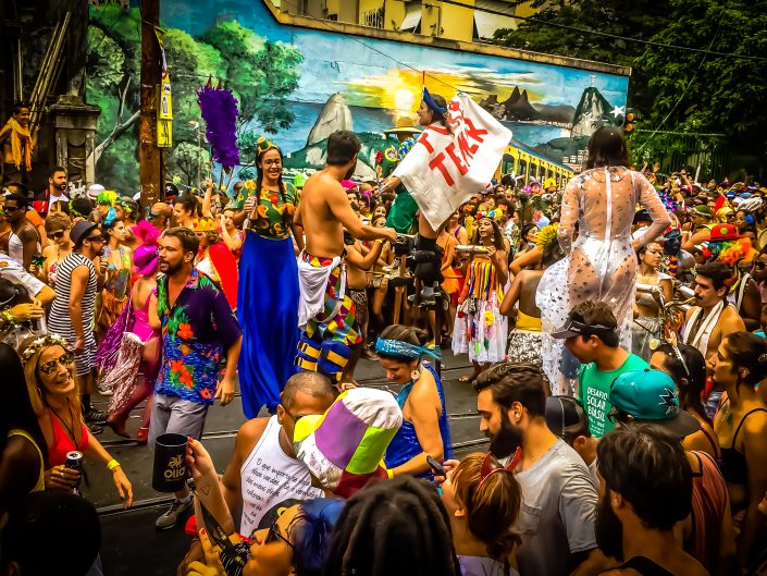 photo de la parade du Carnaval de Rio 2017 d'Emmanuelle Rochard