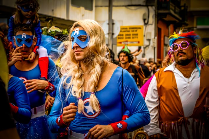 photo la parade du Carnaval de Puerto de la Cruz 2016 d'Emmanuelle Rochard