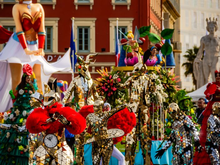 Carnaval de Nice 2024 "La bataille des fleurs"