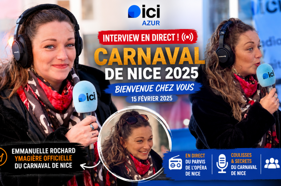 Interview dans l&rsquo;émission Bienvenue chez vous du 15 février 2025 chez Ici Azur.
