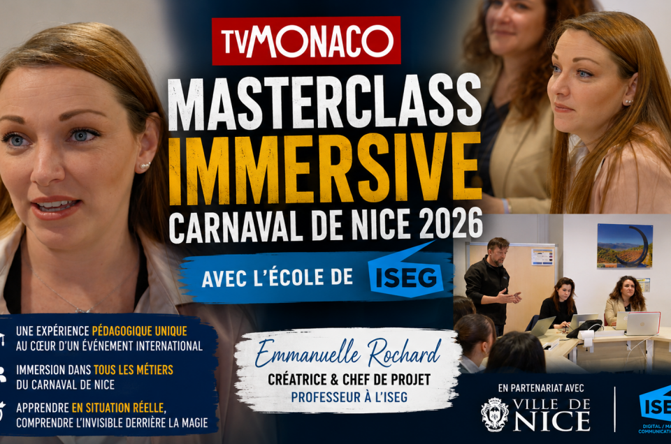 TV Monaco – Immersion au cœur du Carnaval de Nice 2026 | Masterclass ISEG & Coulisses de l'événement